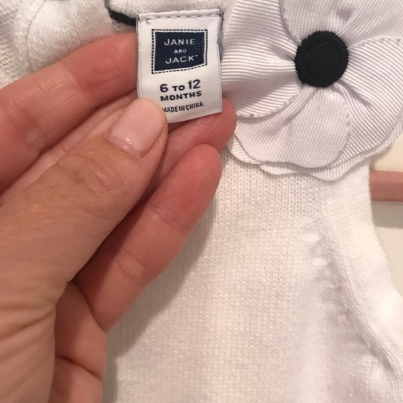 Janie & Jack Flower Top - Picture 2 of 2